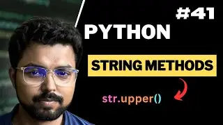 41. String methods in Python | Python for Beginners in Hindi (Full Course)