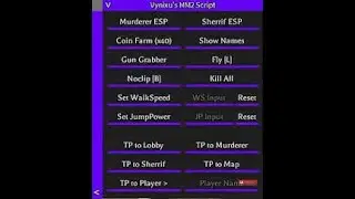 ROBLOX MM2 SCRIPT *MM2 GUI*  ✅ OP ✅ | FLY, NOCLIP, RUN, ESP AND MORE | Vynixus GUI | UPDATED SCRIPT