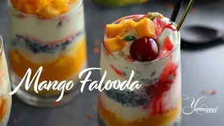 The best way to enjoy  the Mango season. Mango falooda