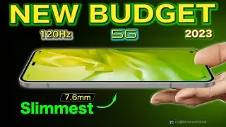 TOP 5 : New Budget Slimmest Phones Phone 2023 #december_2023  #budgetphone2023 #midrange #slimmest