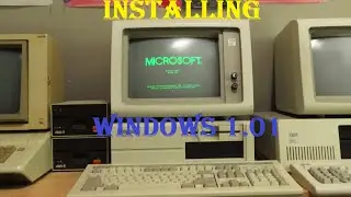 Installing Windows 1.01