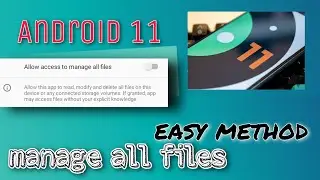 use old file util blocks in android 11 with new Permission || android 11 storage access