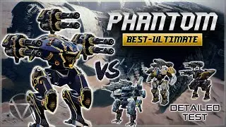 [WR] 🔥 Phantom Is Nr #1 BEST ULTIMATE Bot (Detailed Test) – Mk3 Gameplay | War Robots