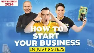 How To Start A Business: Step by Step Guide For 2024 | How to Start your First Business