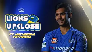 In my cricket life, Dhoni’s like my father| Lions up close Ft. Matheesha Pathirana