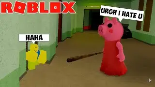 NOOB TROLLING PIGGY IN ROBLOX PIGGY | FUNNY MONTAGE