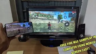 Free fire max Gaming screen casting mobile to computer |How to use multi screen features
