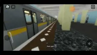 Roblox. Метро Москвы Каховская линия поезд Яуза