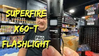 SuperFire X60 T Flashlight