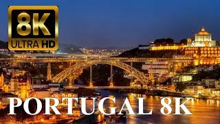 Portugal 8K Ultra HD Drone Video - Historical Cities and Charming Beaches