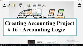 Creating Accounting Project # 16 : Accounting Logic