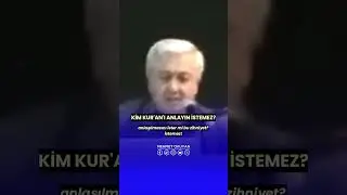 Bunlar Kuran Anlaşılsın İstemez! Prof. Dr. Mehmet OKUYAN