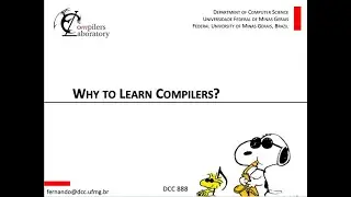 Why To Study about Compilers