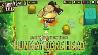 World 1 Side Stage: Hungry Ogre Herd (ENG Sub | JP Dub)【Guardian Tales】
