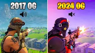 OG Fortnite Sound Effects VS Now (2017 vs 2024)