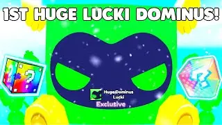 OMG! 🌠 I GOT 1ST *HUGE LUCKI DOMINUS* IN TITANIC LUCKY BLOCKS EVENT!!! (Pet Simulator X)
