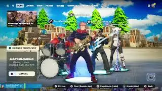 Making music in Fortnite