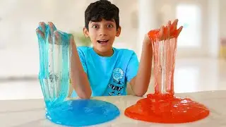 Jason and Alex Play with Slime