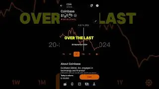 COINBASE STOCK PRICE MOVEMENT - ROBINHOOD STOCK MARKET INVESTING