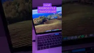 How to connect android mobile to MacBook #android #apple #macbook #samsung #macbookpro #2024 #viral