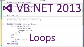 VB.NET 2013 - Loops