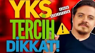YKS 2023 TERCİH DİKKAT! KRİTİK ZAMANLARLAR KRİTİK BİLGİ! 