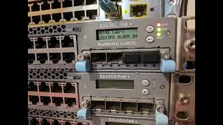 Cisco Catalyst to Juniper EX - Config Migration - Step 5: Trunks, uplinks, and leftovers