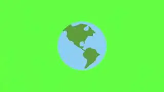 EARTH GREEN SCREEN EFFECT for Video🌍