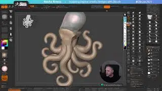 Sculpting Organic Jewelry Designs with ZBrush – Nacho Riesco Gostanza – ZBrush 2023