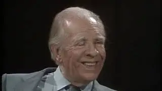 ANTONIO CARRIZO CON JORGE LUIS BORGES - AÑO 1984