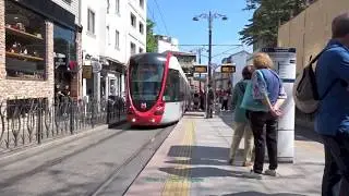 Trams in Istanbul, Turkey 2019 (istanbul'da tramvaylar)