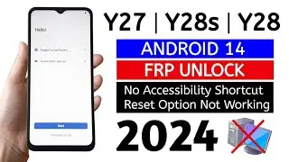 ViVO Y27 | Y28s | Y28 5G Gmail Frp Bypass Android 14 (Without Pc) | 100% working Method.