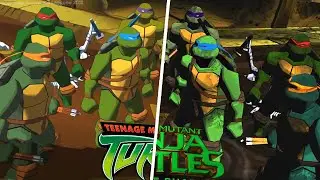 РЕАЛИСТИЧНАЯ ОБНОВЛЕННАЯ ИГРА ЧЕРЕПАШКИ НИНДЗЯ 2003 | ОБЗОР МОДА НА TMNT 2021 | 1080p 60fps