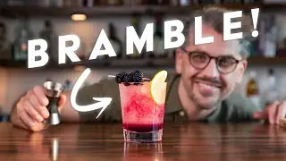 How to make the Bramble - an easy gin drink!