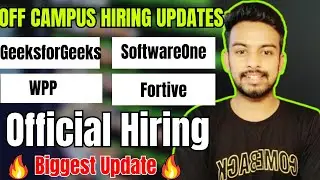 Biggest Hiring | OFF Campus Drive For Fresher 2024, 2023, 2022 Batch Hiring | Kn Academy Jobs