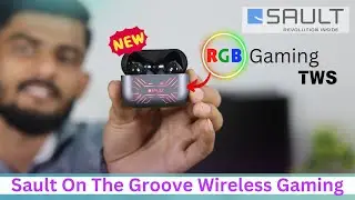 Best Gaming RGB Earbuds TWS  Unboxing and Review || Sault On The Groove True Wireless Earbuds