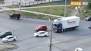 ДТП на Суворова - 4-й Пятилетки 23.05.2023 г.
