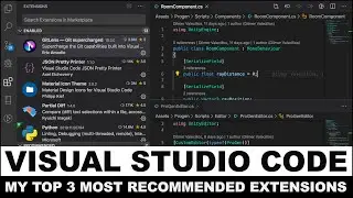 Visual Studio Code Tips And Tricks - My Top 3 Most Recommended VS Code Extensions !