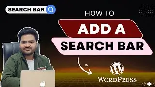 How to add search bar in WordPress | Step by Step Tutorial 2024 | Search bar in WordPress