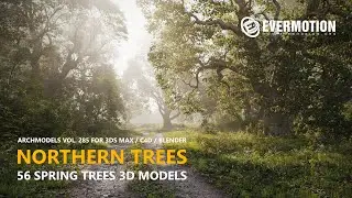 New Evermotion 3D Trees Collection for Arch-viz - Archmodels vol. 283