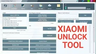 Xiaomi utility tool v1.2.0 / Android phone Unlock tool frp pattern in lock
