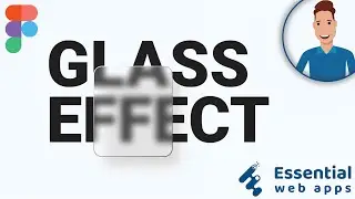 How To Create Glass Effect In Figma - Realistic Glass Effect In Figma Video