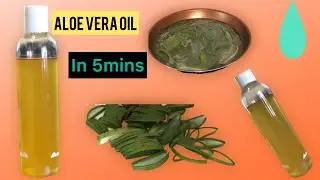 EASIEST WAY TO MAKE ALOE VERA OIL FOR EXTREME HAIR GROWTH,STRENGTH AND TO RETAIN MOISTURE ON BRAIDS.