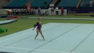 Sazonova Irina (ISL). FX EF Voronin cup 2016. Moscow