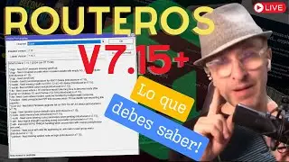 🚀 ¡Descubre las Novedades de MikroTik RouterOS 7.15 y 7.15.1! 🛠️ | Pregúntale al Trainer en Vivo