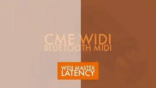 WIDI Master Bluetooth MIDI Latency Facts by CTO Jerome Dumas (March 2020)