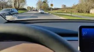 Tesla Autopilot Autosteer Performance Without Lane Lines