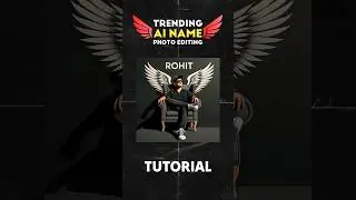 Viral 3D Wings Name Photo Editing 🔥 