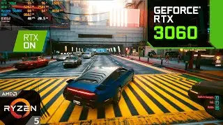 Cyberpunk 2077 - Patch 1.6 : RTX 3060 12GB + Ryzen 5600X : Ultra Graphics, RTX ON/OFF