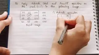 First Order Derivative Filters - Roberts, Sobel and Prewitt